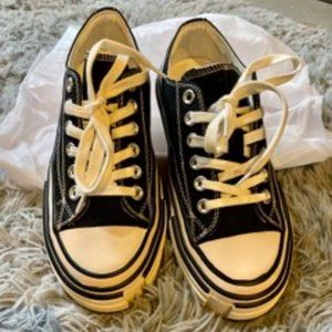 Jeffrey Campbell Endorphin Sneakers Black Size 8